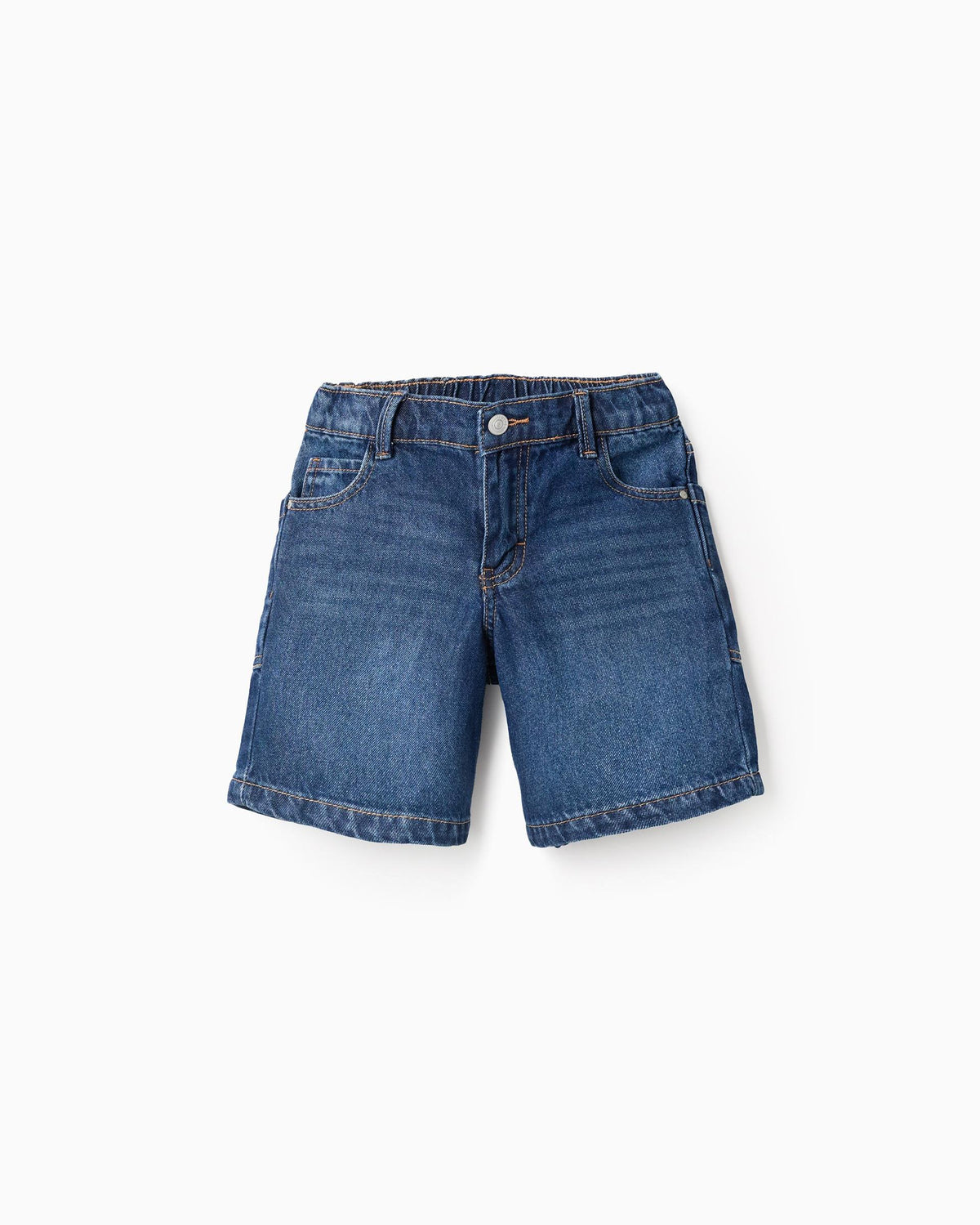Bermuda Bolsillos Denim Oscuro Zippy