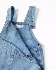 Braga Bolsillos Flecos Denim Zippy detalle