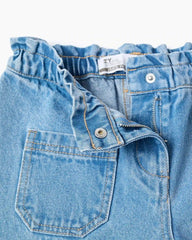 Pantalón Denim Bolsillos Zippy detalle