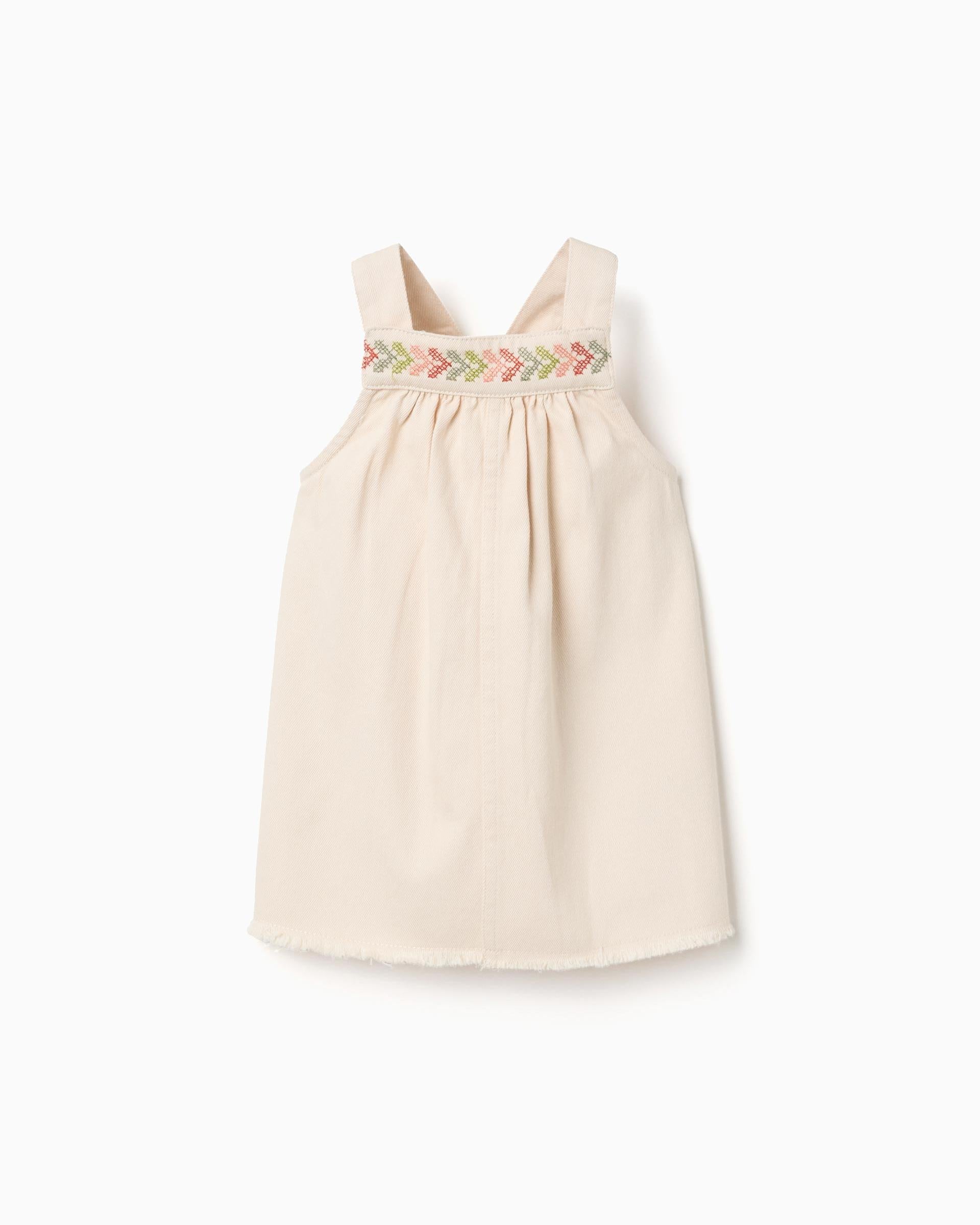 Braga Detalle Bordado Beige Zippy