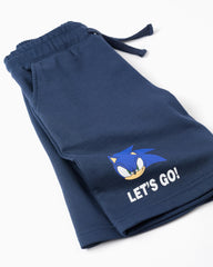 Conjunto Bermuda Estampado Sonic Zippy