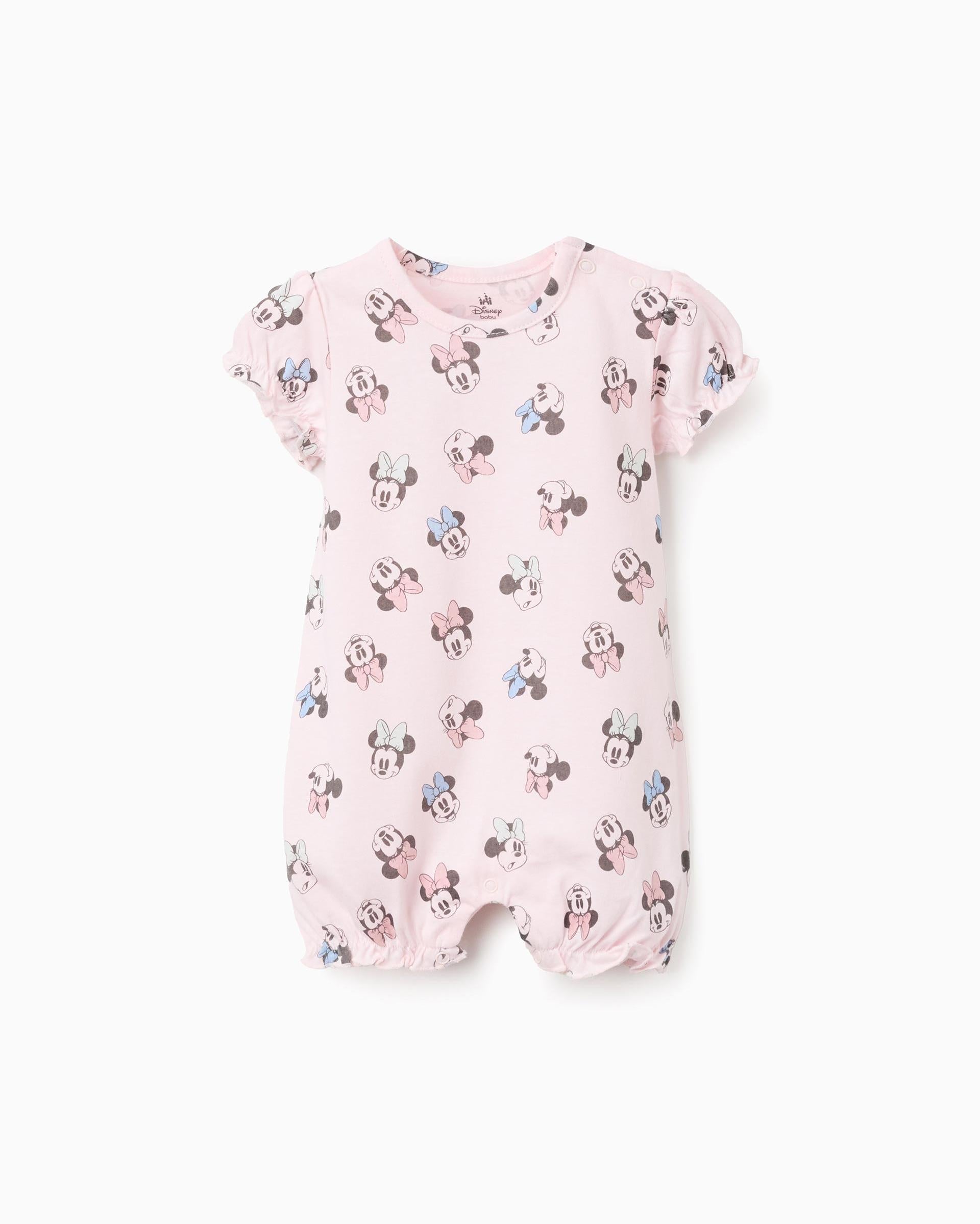 Pelele Estampado Minnie Rosa Zippy