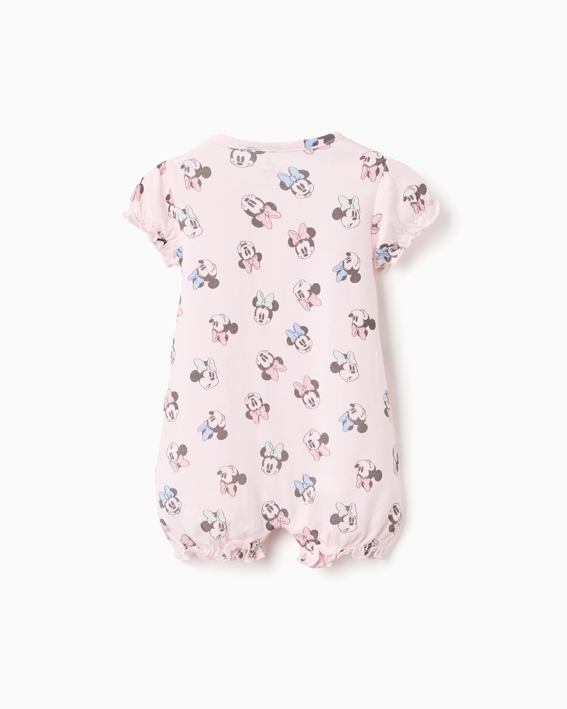 Pelele Estampado Minnie Rosa Zippy estilo