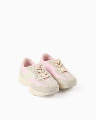 Tenis Cordon Elastico Combinado Rosa Zippy