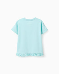 Blusa Estampado Stitch Azul Claro Zippy