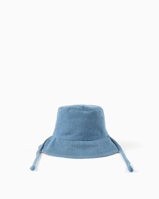 Pava Doble Faz Denim Flores Zippy
