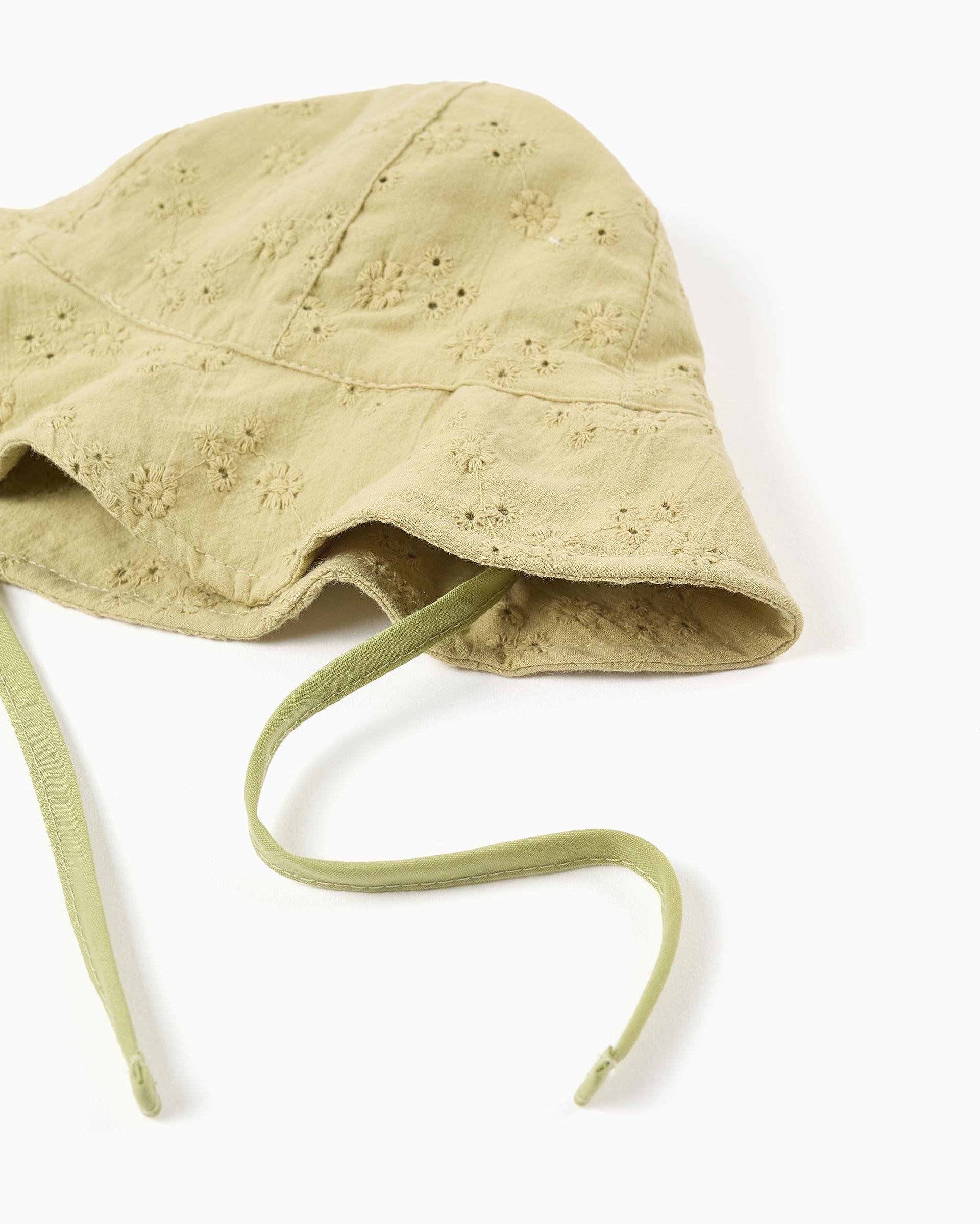 Pava Ojalillo Verde Bebé Niña Zippy detalle