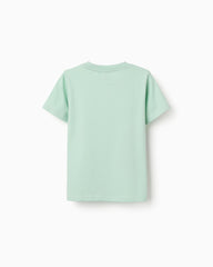 Set 2 Camisetas Estampado Playa Verde Zippy