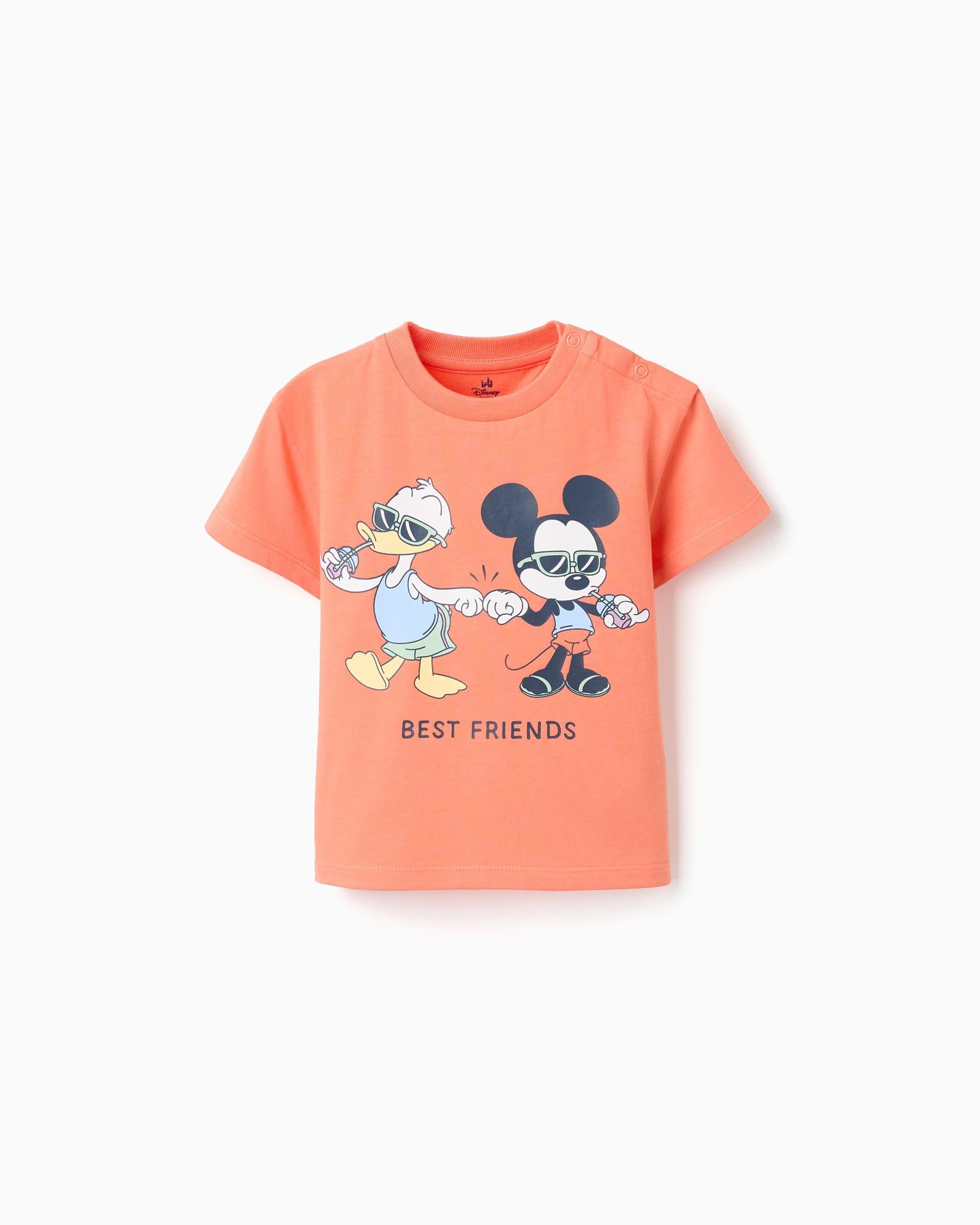 Camiseta Estampado Mickey Pato Donald Zippy