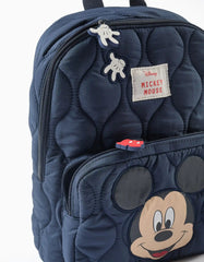 Morral Acolchado Mickey Mouse Navy Zippy estilo