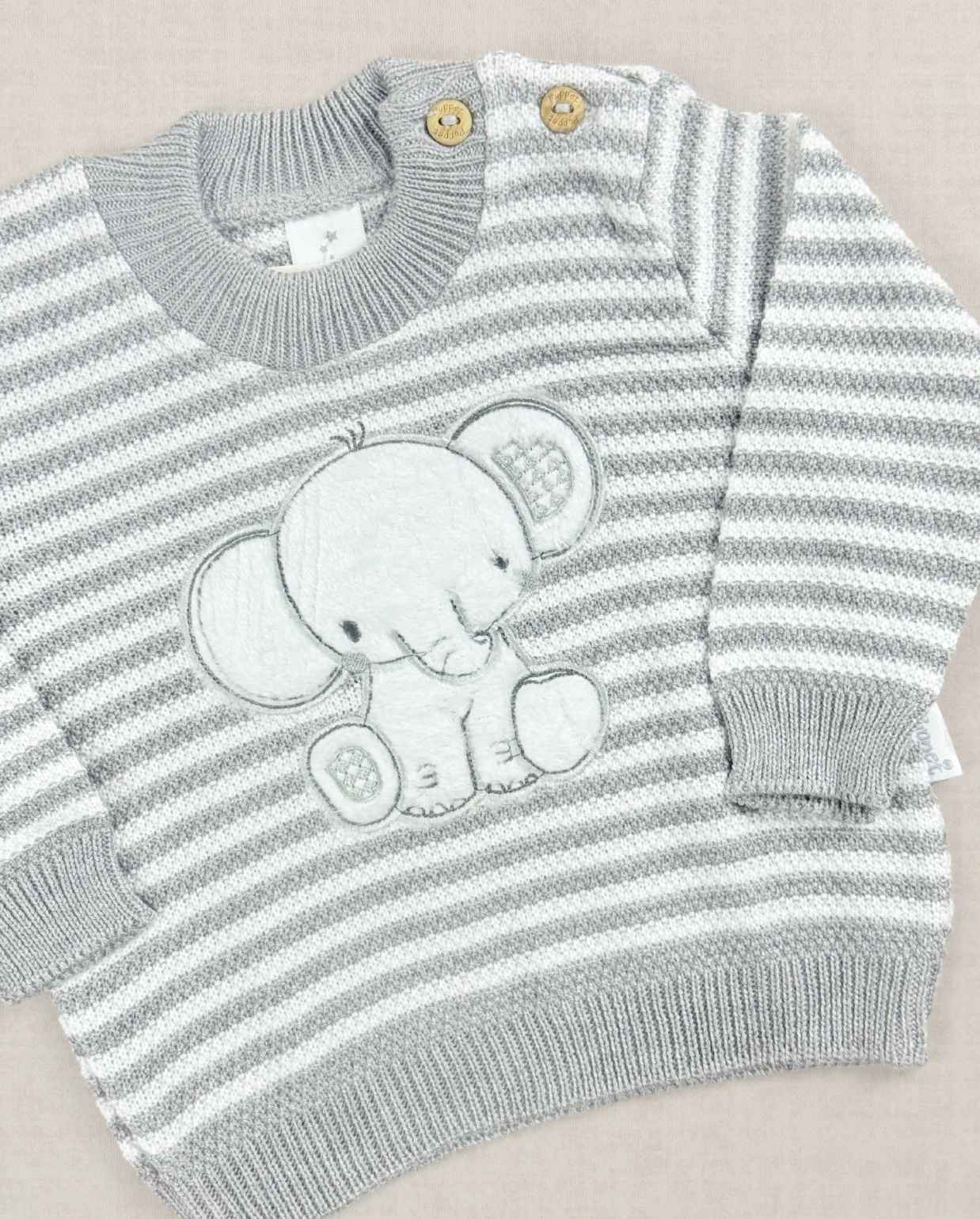 Set Primer Día Elefante Gris Niños