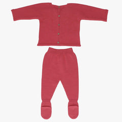 Conjunto Tricot Coral Primer Día Martín Aranda