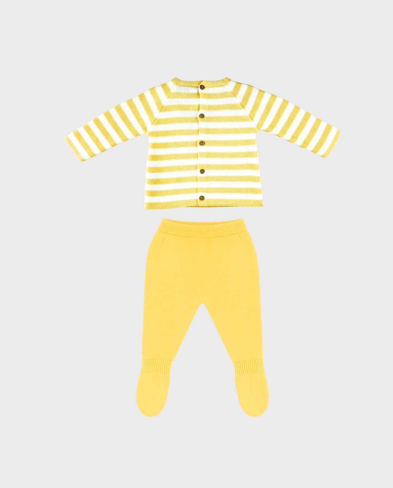 Primer Dia Tricot Rayas Amarillo Martin Aranda Yellow