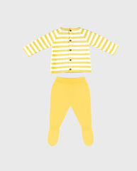 Primer Dia Tricot Rayas Amarillo Martin Aranda Yellow