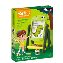 Juguuete Tablero 2 en 1 Dinosaurio Verde