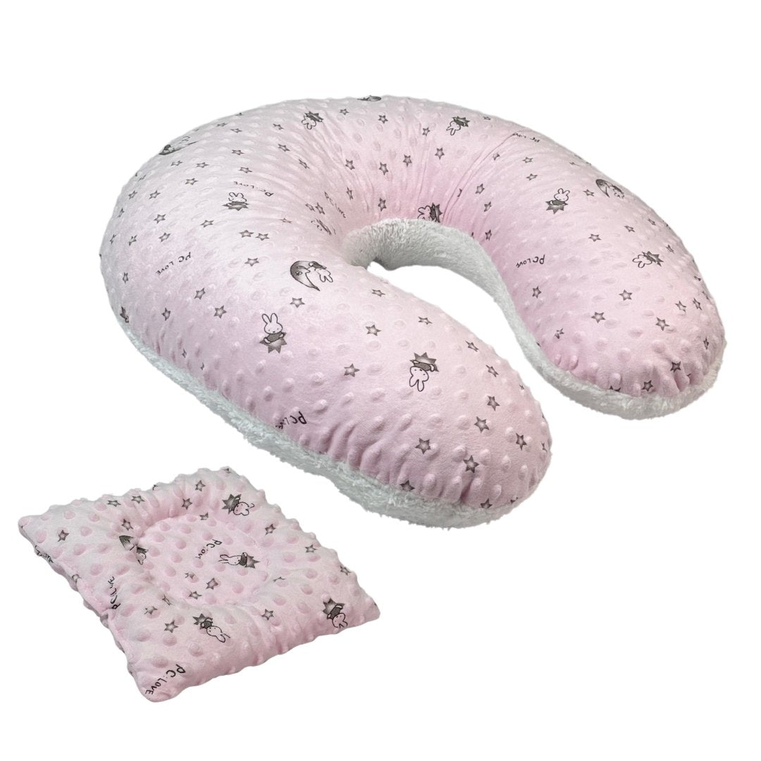 Cojin para Lactancia Burbuja con Almohada Buba Pink
