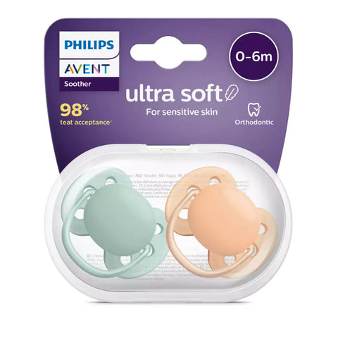 Set de Regalo 2 Teteros Natural Response 3.0 4oz + Chupos Ultra Soft 0-6M