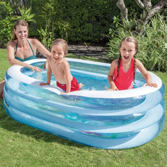 Piscina Amigos Marinos Azul Intex Niños