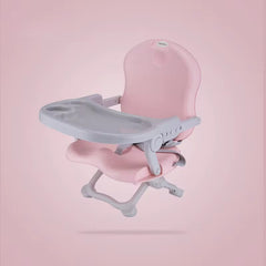 Silla Comedor Leti Portatil Plegable Rosa Estilo