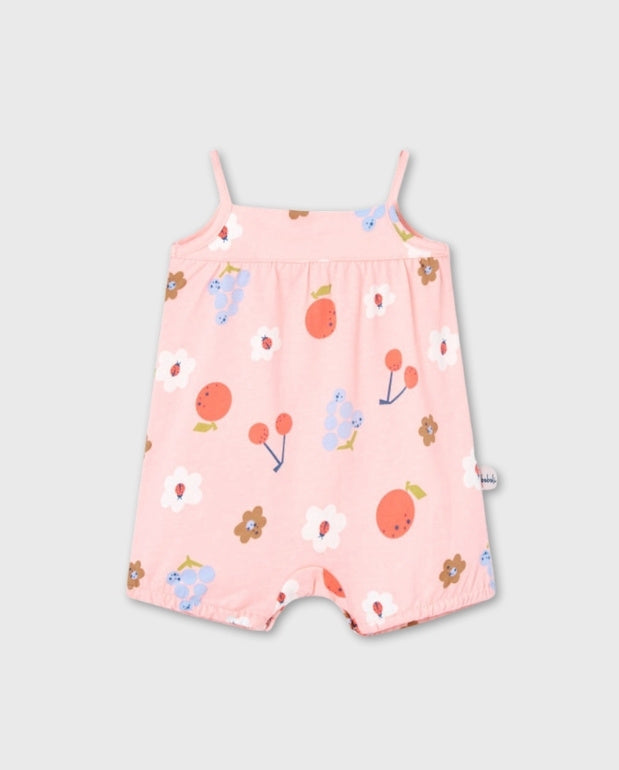 Pelele Estampado Mariquita Rosa Boboli Niñas