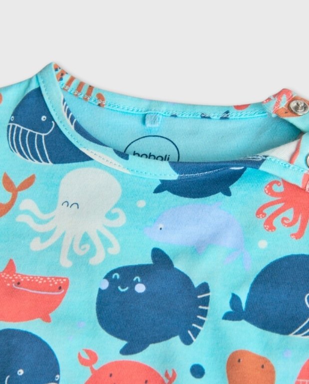 Conjunto Bermuda Animales del Mar Boboli Peces