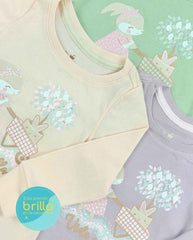 Pijama Pantalon Manga larga Coneja Detalle