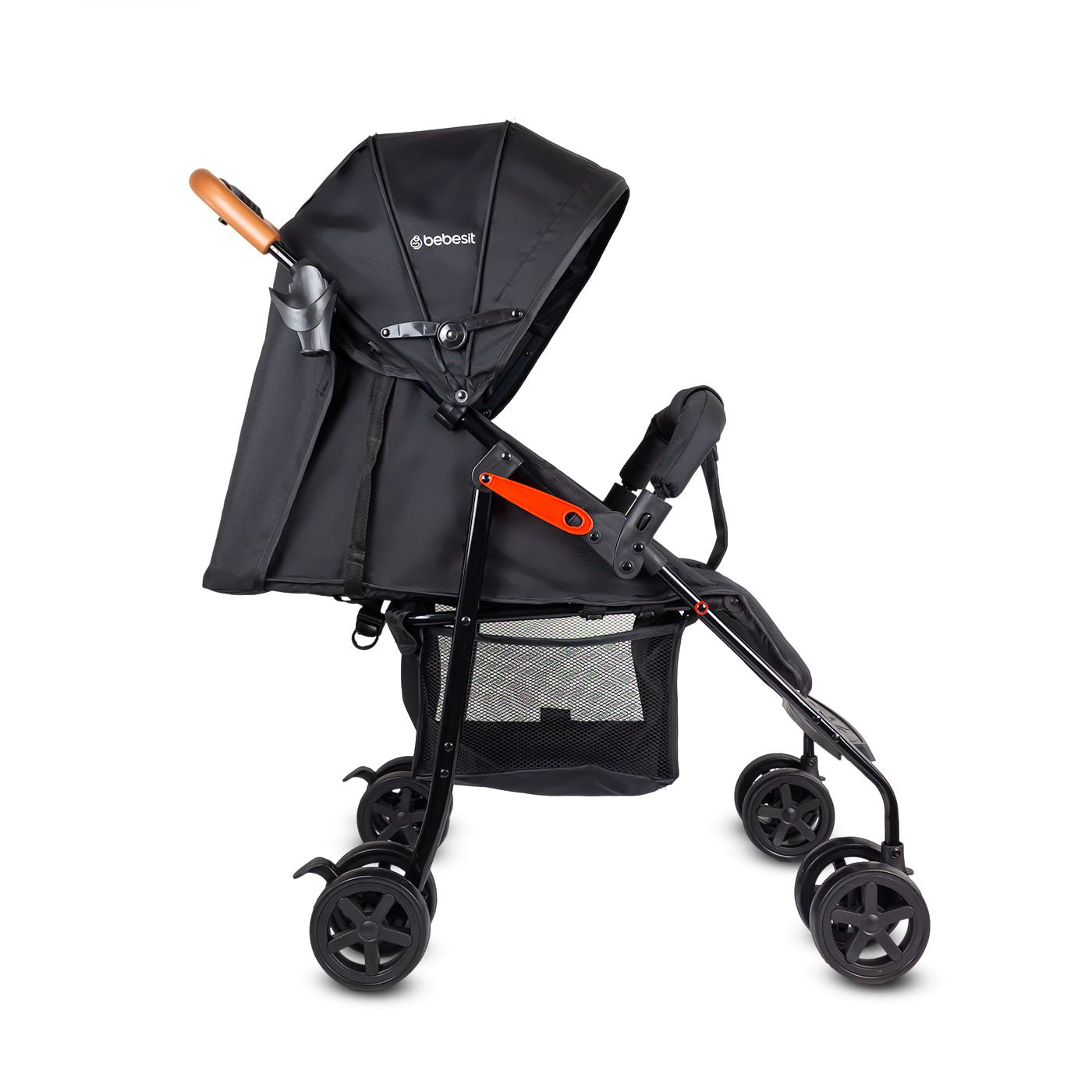 Coche Paseador Buggy Negro Bebesit Estilo