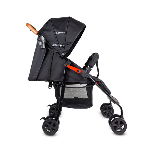 Coche Paseador Buggy Negro Bebesit Estilo