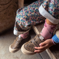 Tenis Velcro Leo Marron Igor