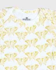 Set 5 Bodys Estampado Little Rosa Mariposa