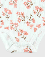 Set 5 Bodys Estampado Little Rosa Flores