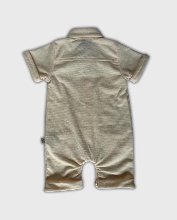 Mameluco Bolsillo Botones Espalda