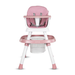 Silla Comedor Steps Premium 12 En 1 Rosa