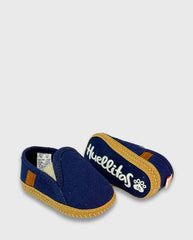 Tenis Sin Suela Vans Azul Huellitas Blue