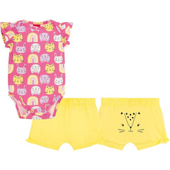 Conjunto Body Gatitos