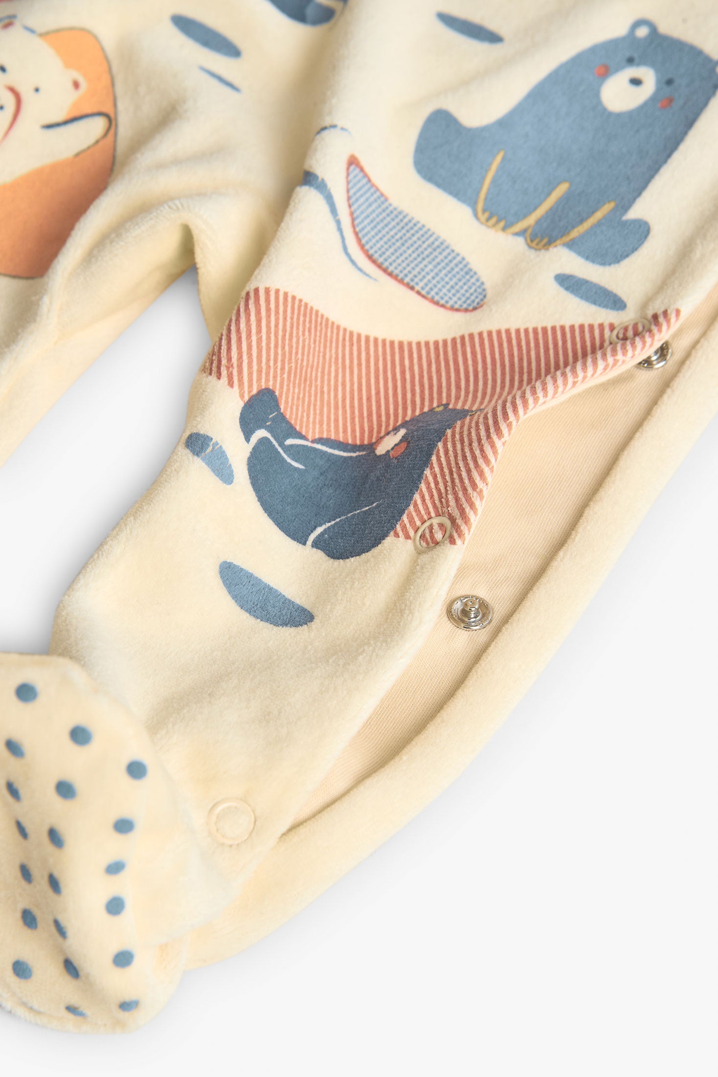 Pijama Enterizo Estampado Osos Polares Boboli Pies