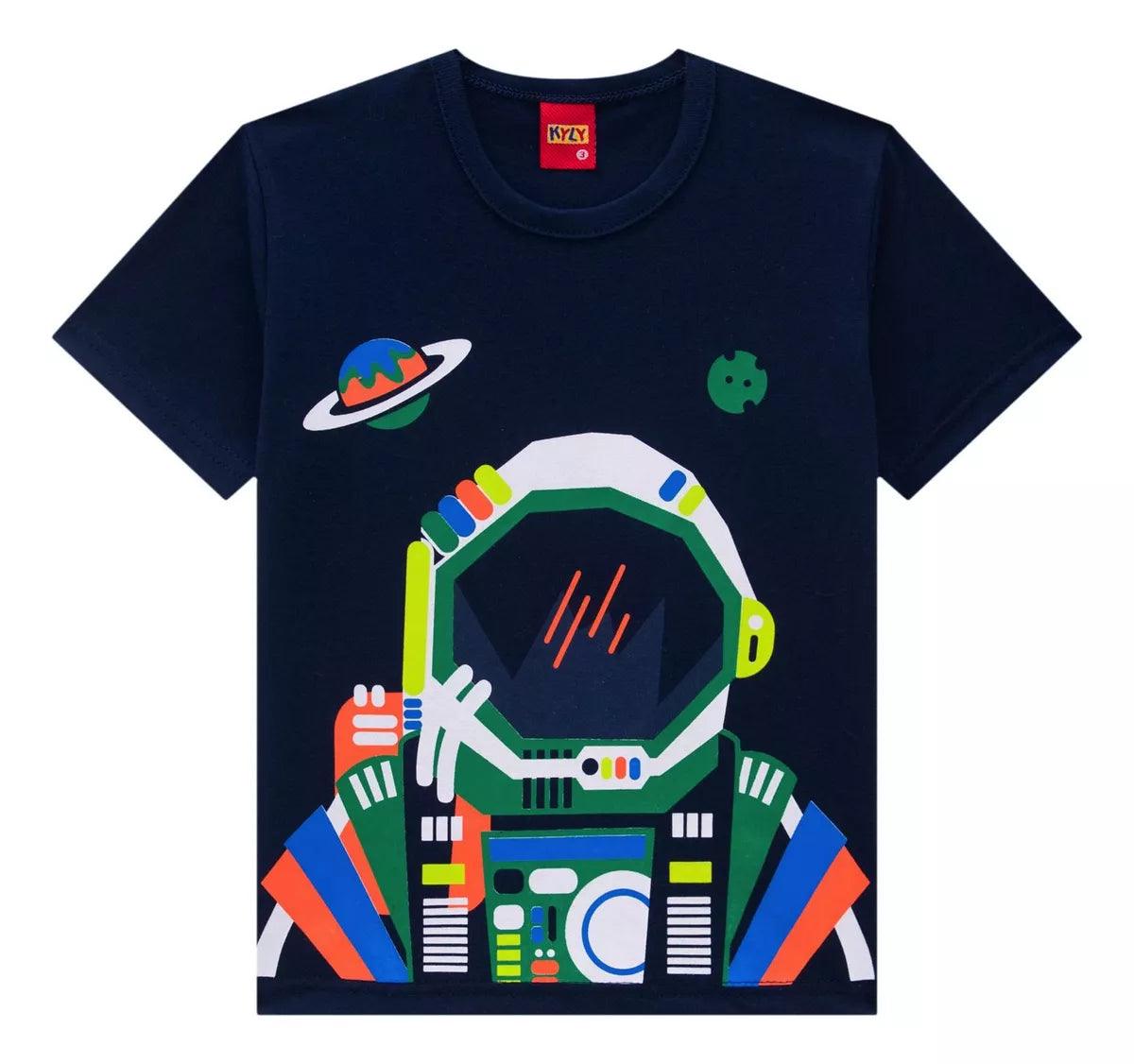 Conjunto Niño Astronauta y Bermuda Verano | Travesuras camiseta