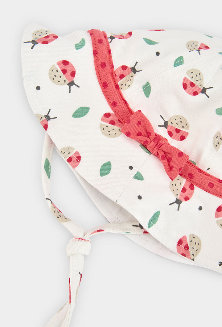 Pava Estampado Mariquita Rosa Boboli detalle
