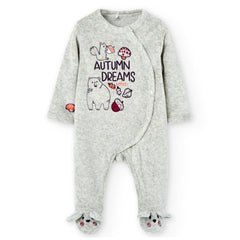 Pelele Terciopelo Dreams Gris