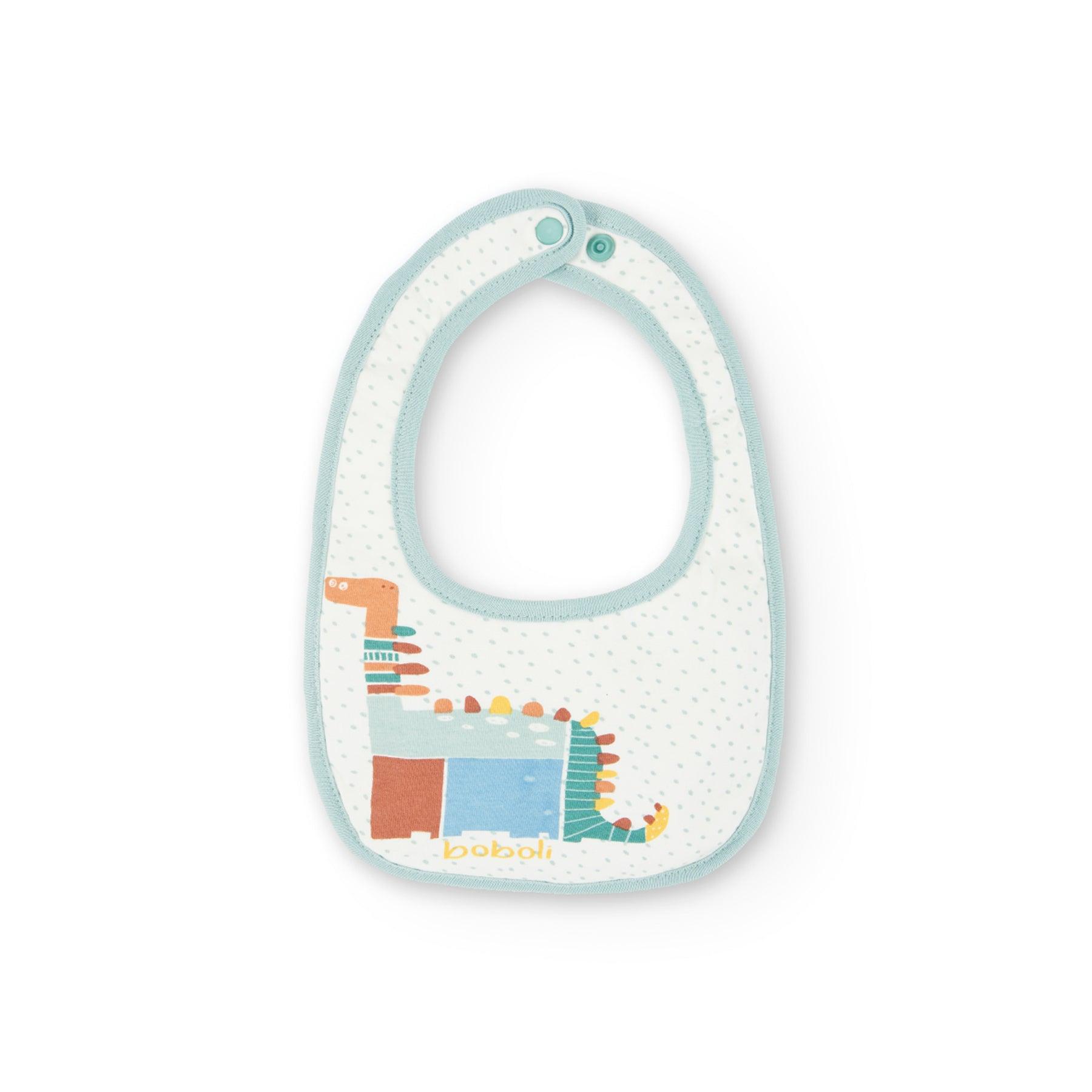 Set 4 Baberos Dinosurio Boboli verde claro