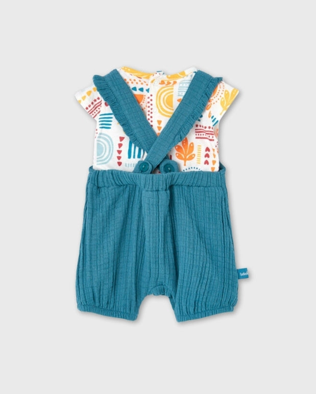 Conjunto Braga y Blusa Estampada Boboli Niña