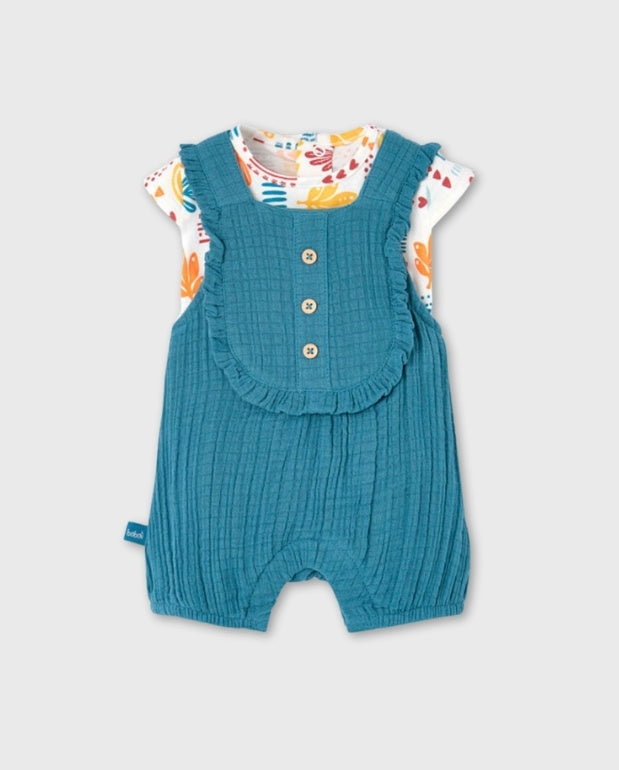 Conjunto Braga y Blusa Estampada Boboli