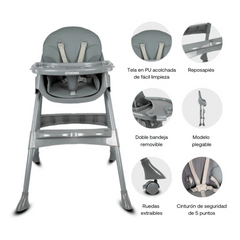 Silla Comedor Vancouver Bebesit Gray