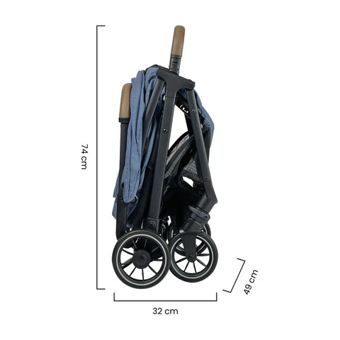 Coche Compacto Pact Pro Azul Joie