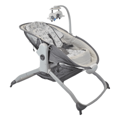 Cuna Colecho Mecedora Multinacional 6 en 1 Gris Priori