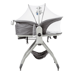 Cuna Colecho Mecedora Multinacional 6 en 1 Gris Priori