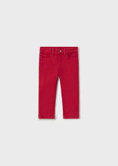 Pantalón Largo Slim Fit Rojo Mayoral