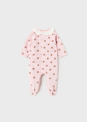 Pijama Rosa Baby Puntos
