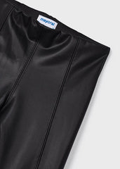 Leggins Polipiel Negro Mayoral Detalles