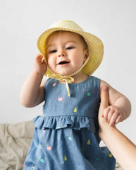 Vestido Denim Manzanas Boboli Modelo